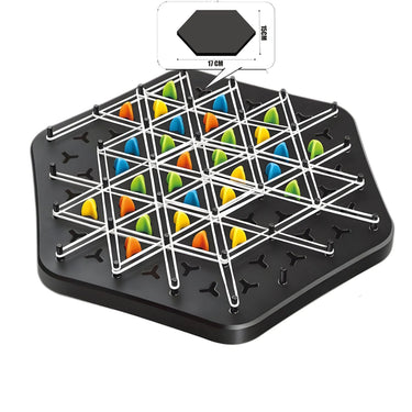 Triangle Tactics Bordspel | Strategisch Spel voor 2-4 Spelers, 8+ – Ontwikkel Je Denkvaardigheden en Samenwerking 0